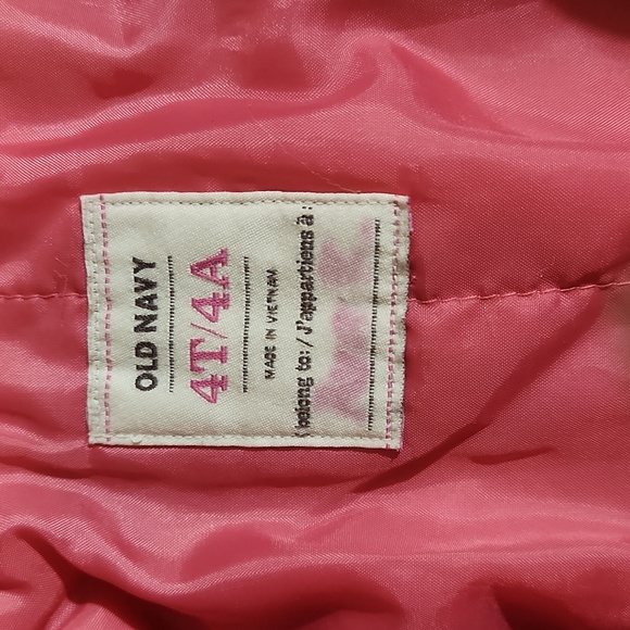 Pink pea coat size 4T - Picture 4 of 4